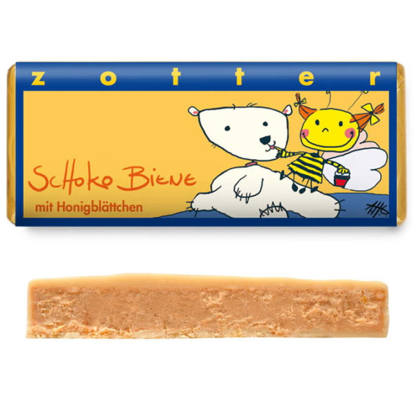 SchokoBiene mit Honigblättchen – Schokoladentraum