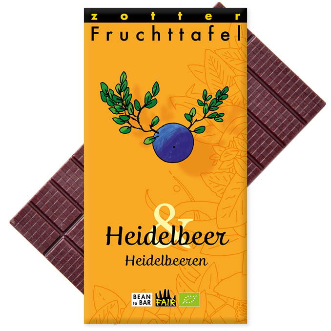 Heidelbeer &amp; Heidelbeeren – Schokoladentraum